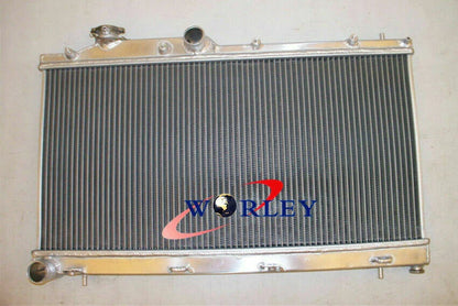 Aluminum Radiator & Fans for Subaru Impreza WRX STI 2.0L 2.5L Turbo (2008-2018)