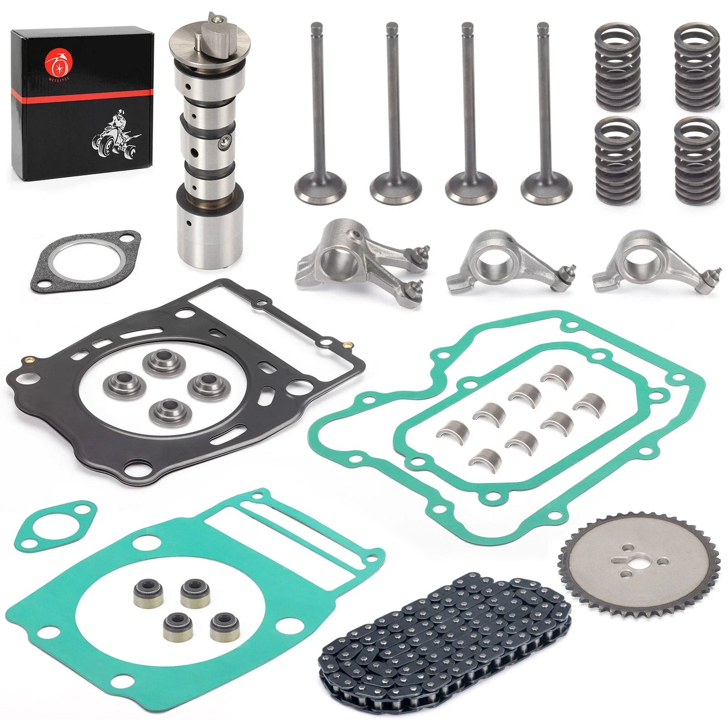 Rocker Arm Cam Chain & Valve Kit for Polaris Sportsman 400 450 500 (2003–2013)