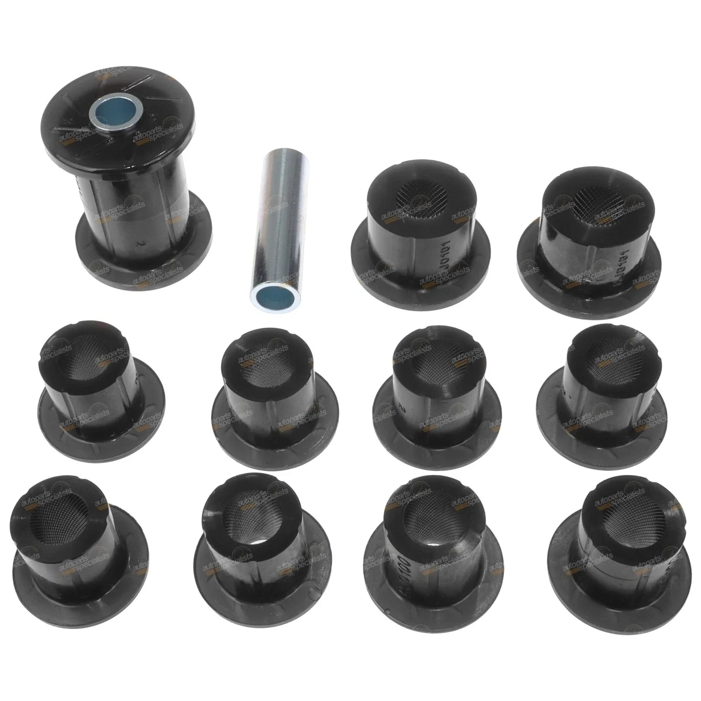 Leaf Spring Bush Kit for Isuzu D-Max 4x4 RWD Ute Polyurethane incl Shackle Bush