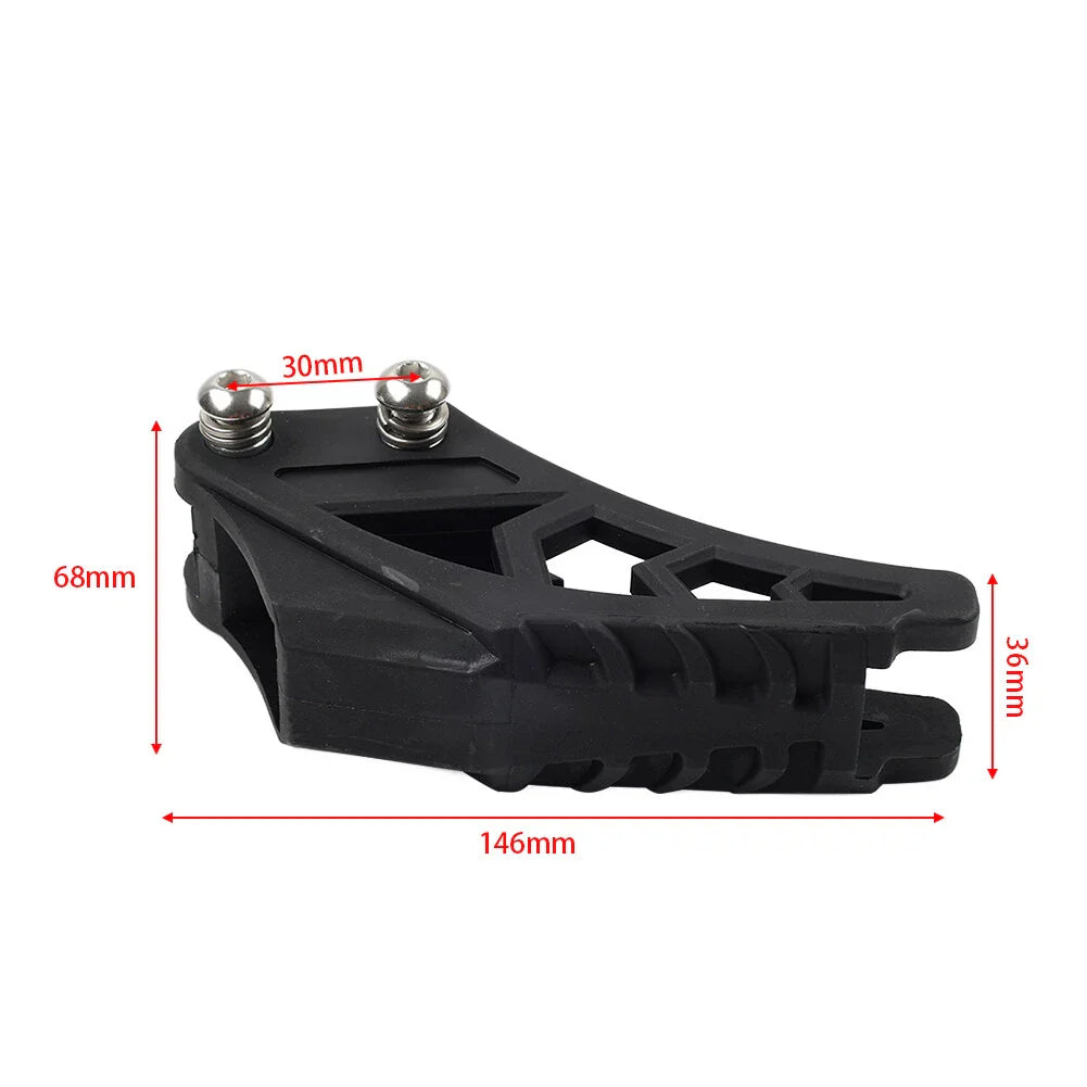 BLK Plastic Chain Guard Protector for CRF YZF KXF SSR SDG Dirt Bike
