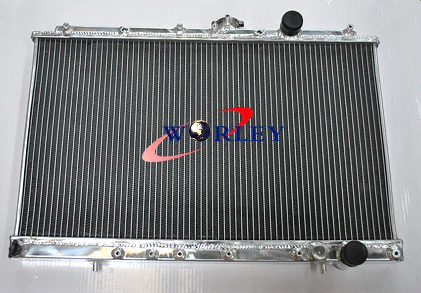 52mm Aluminum Radiator & Fans for Mitsubishi Lancer EVO 1-3 (92-96)