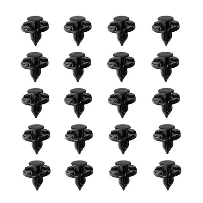 8mm 20x Grille Clips for Nissan Patrol, Cube, Mitsubishi Outlander, Sebring