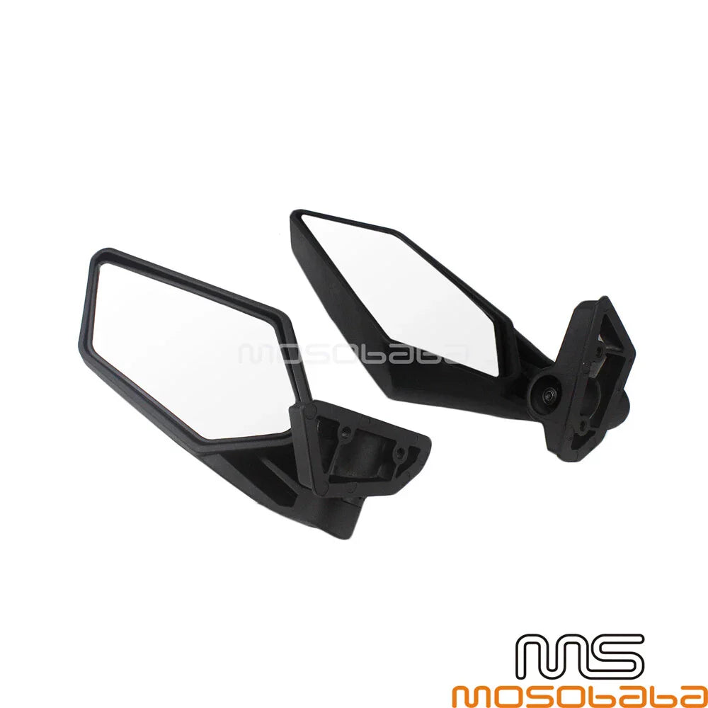 Racing Side Rear View Mirrors for Can Am Maverick X3 XRS XDS MAX UTV (2017-2019)