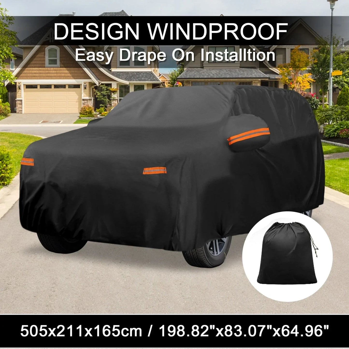 Waterproof Aluminum Film Car Cover for Lexus GX (2010-2023)