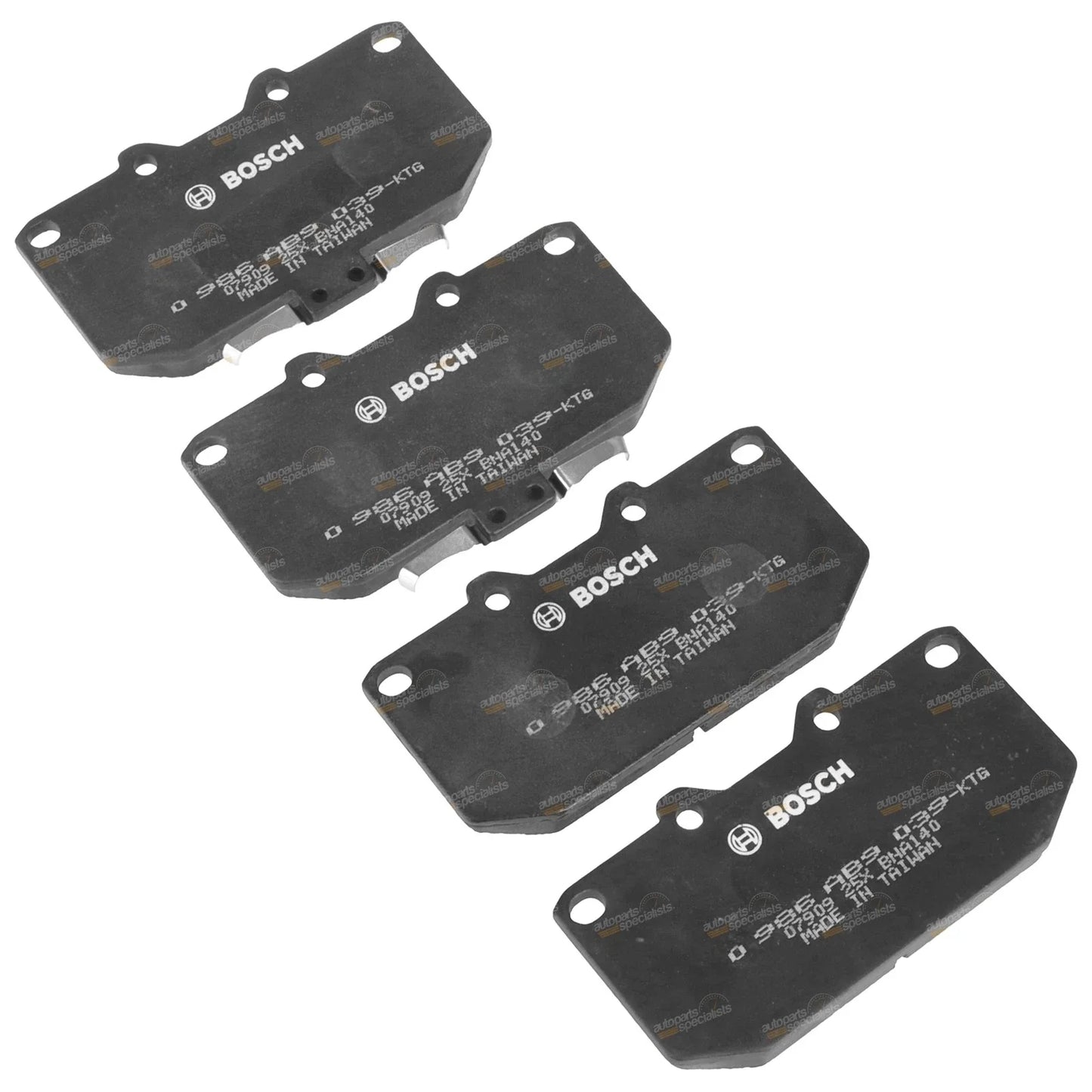 Front Disc Brake Pad Set 3.0L for Nissan 300ZX Z32 (1990-1995)
