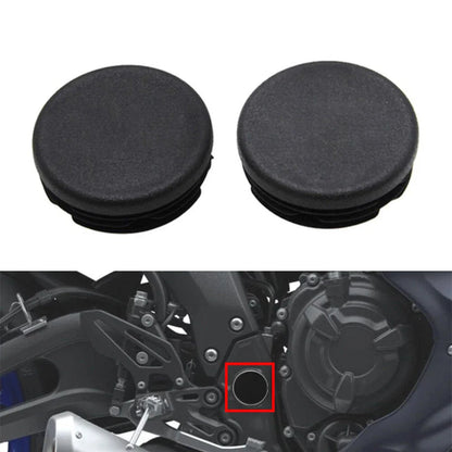Motorcycle Frame Hole Cover Caps for YAMAHA YZF-R7 (2021-2022)