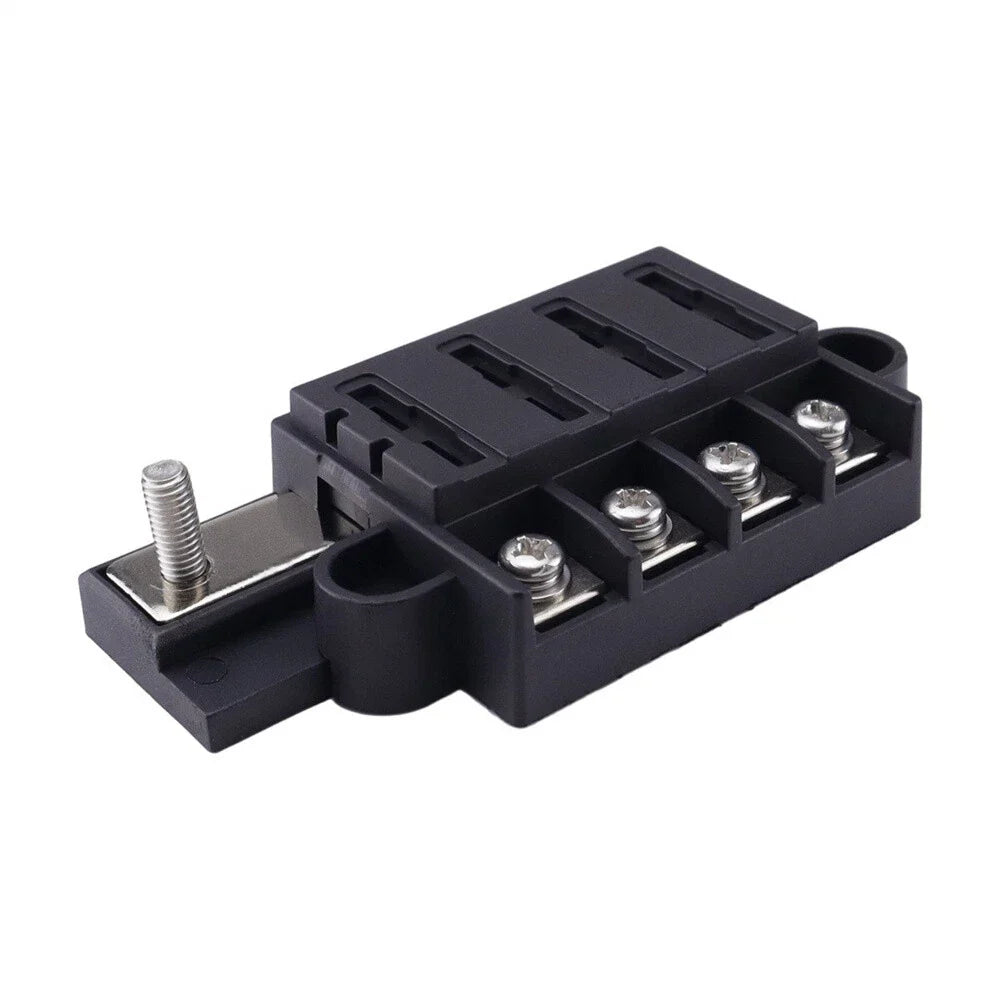4 Way 32V Circuit Fuse Box Blade Fuses for Car Truck Universal