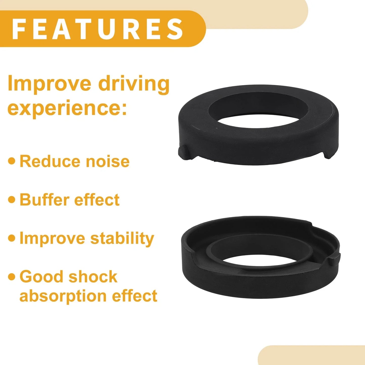 Upper Coil Spring Insulators 1 Pc for BMW X5 (2007 - 2017)