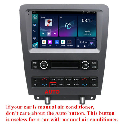 9" Android Stereo Radio GPS Navigation for 2010-2014 Ford Mustang