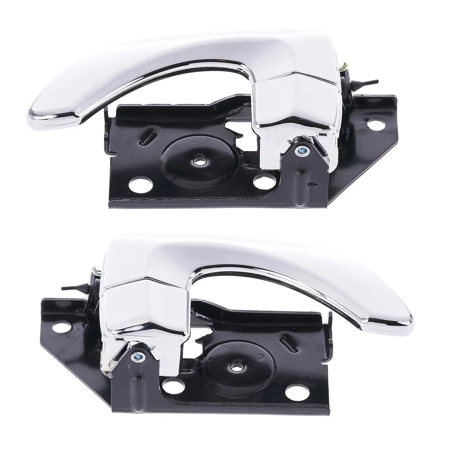 Door Handle Inner 4x Chrome for Hyundai Santa Fe (2000–2005)