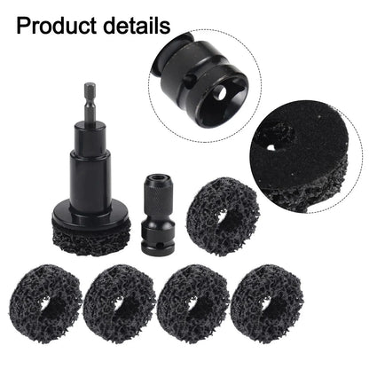 8PCS / Automotive Rust Removal Tools for Hub Shafts and Brake Disc Cleaning
