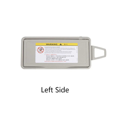 Gray Left Sun Visor Mirror Frame Cover for Mercedes-Benz S-Class (1998-2005)
