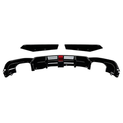 3PCS Rear Bumper Splitter Spoiler Lip for BMW 3-Series F30 F31 F35 M-Sport (12-19)
