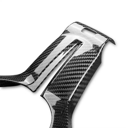 Carbon Fiber Steering Wheel Cover for BMW M2 M3 M5 M6 F87 F80 F82 (2016-2023)