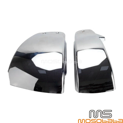 Left Right Side Battery Covers for Harley Softail Slim FLSL, FXST, FXBB (2018-2023)