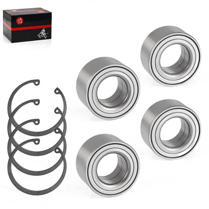 4x Front & Rear Wheel Bearing + Circlip for Kawasaki Teryx KRX 1000(2020–2024)
