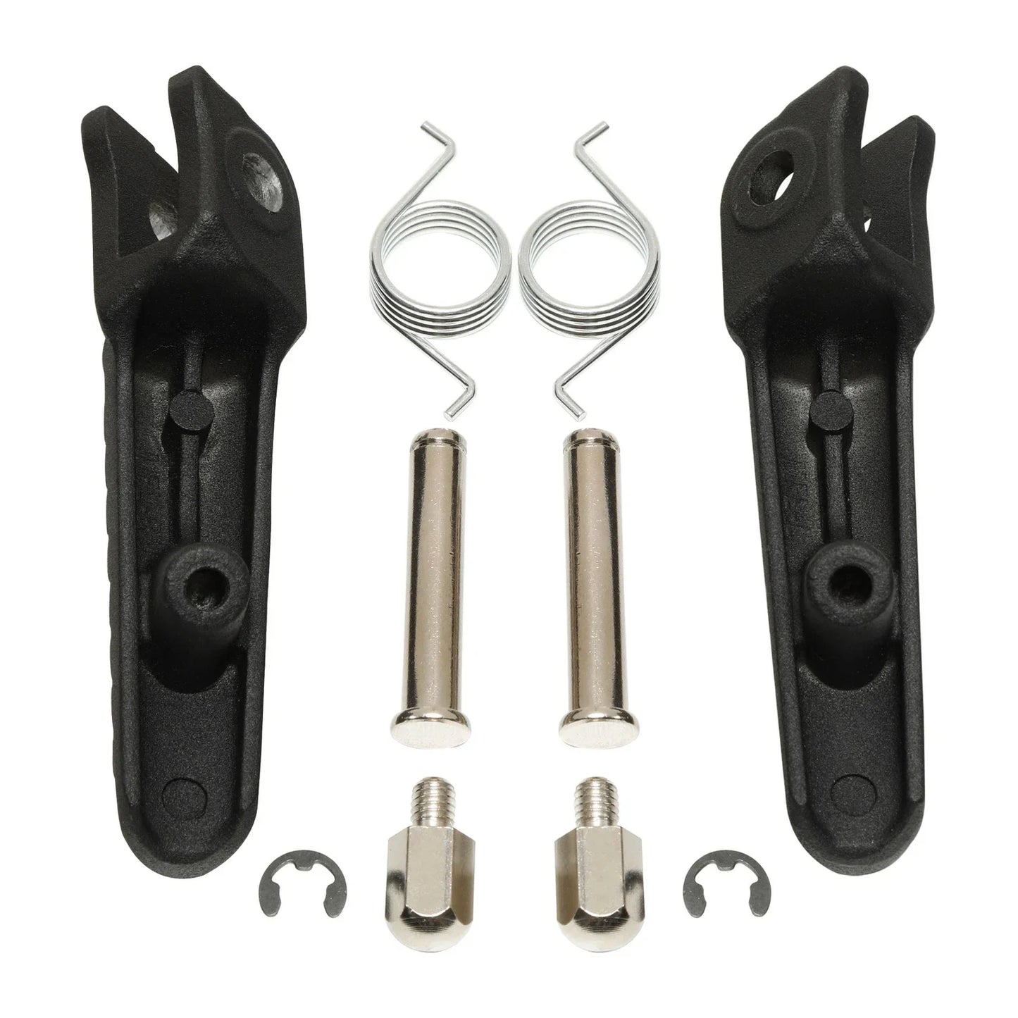 Rider Driver Footpegs Footrests for Honda CBR600RR CBR1000RR (2003-2025)