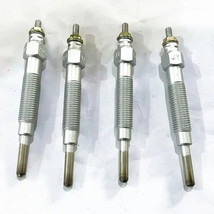 4 x Turbo Diesel Heater Glow Plugs for Hyundai H100, Galloper, Kia K2500 (1995-2005)