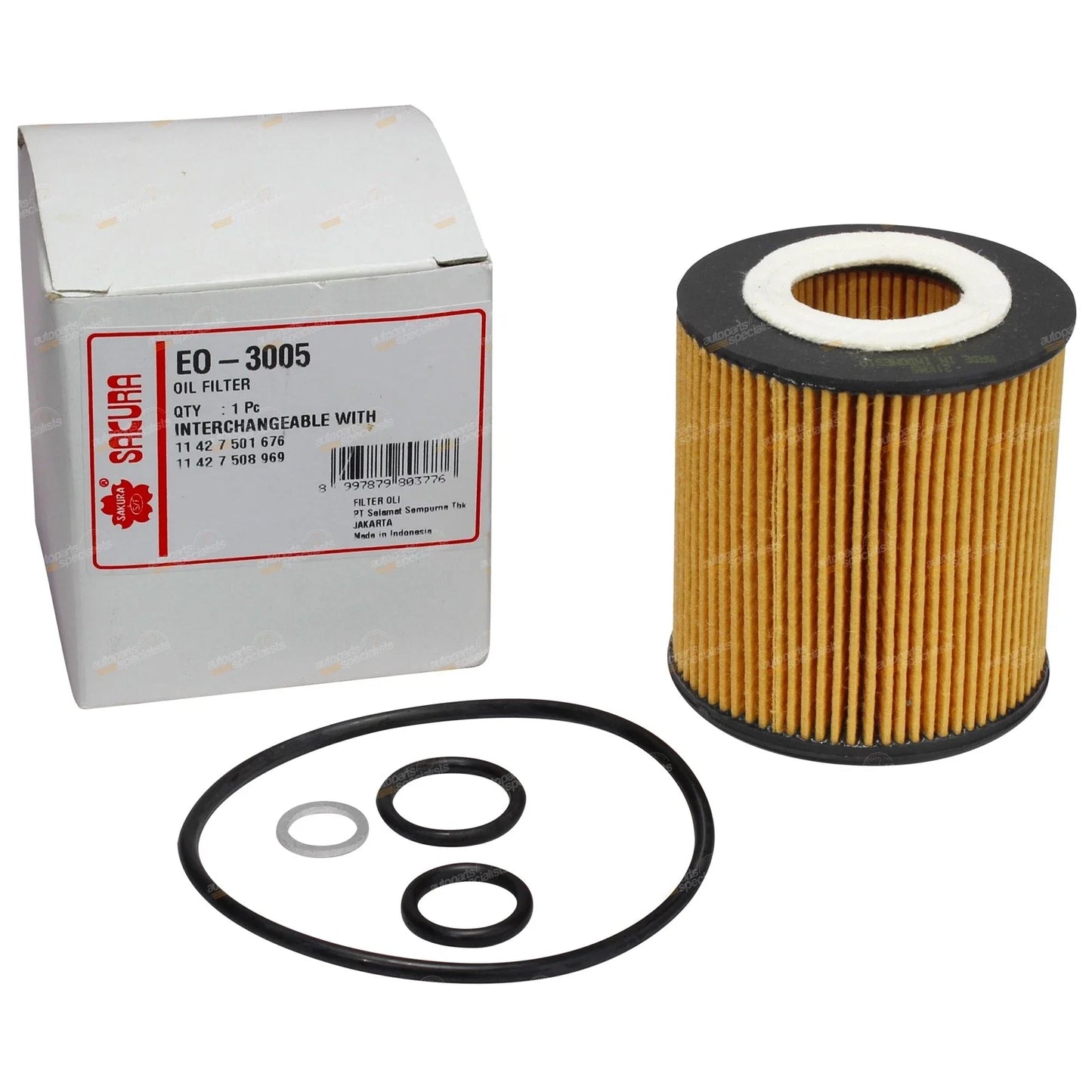 Engine Oil Filter for BMW 120i E87 2.0L 4cyl N46B20BA (2004-2010)
