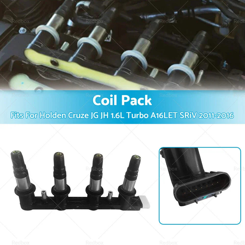 Ignition Coil Pack for Holden Cruze Barina Opel Astra 1.6L (2009-2016)