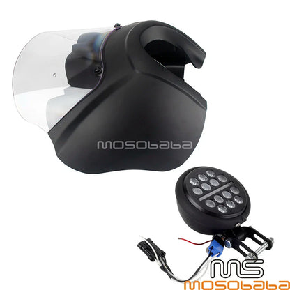 LED Headlight Fairing Windshield Kit for Harley Low Rider S FXLRS (2020-2022)