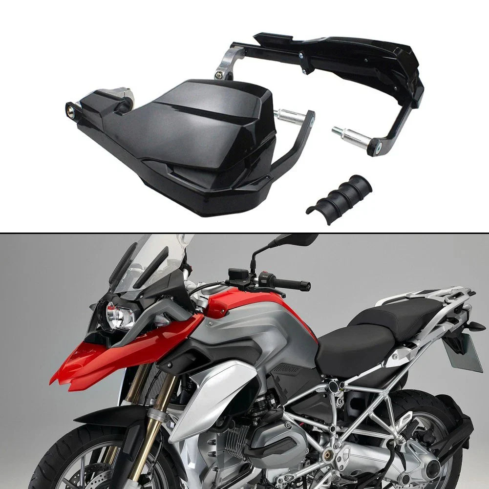 Hand Guard with Shield and Turn Signals for Motorcycle