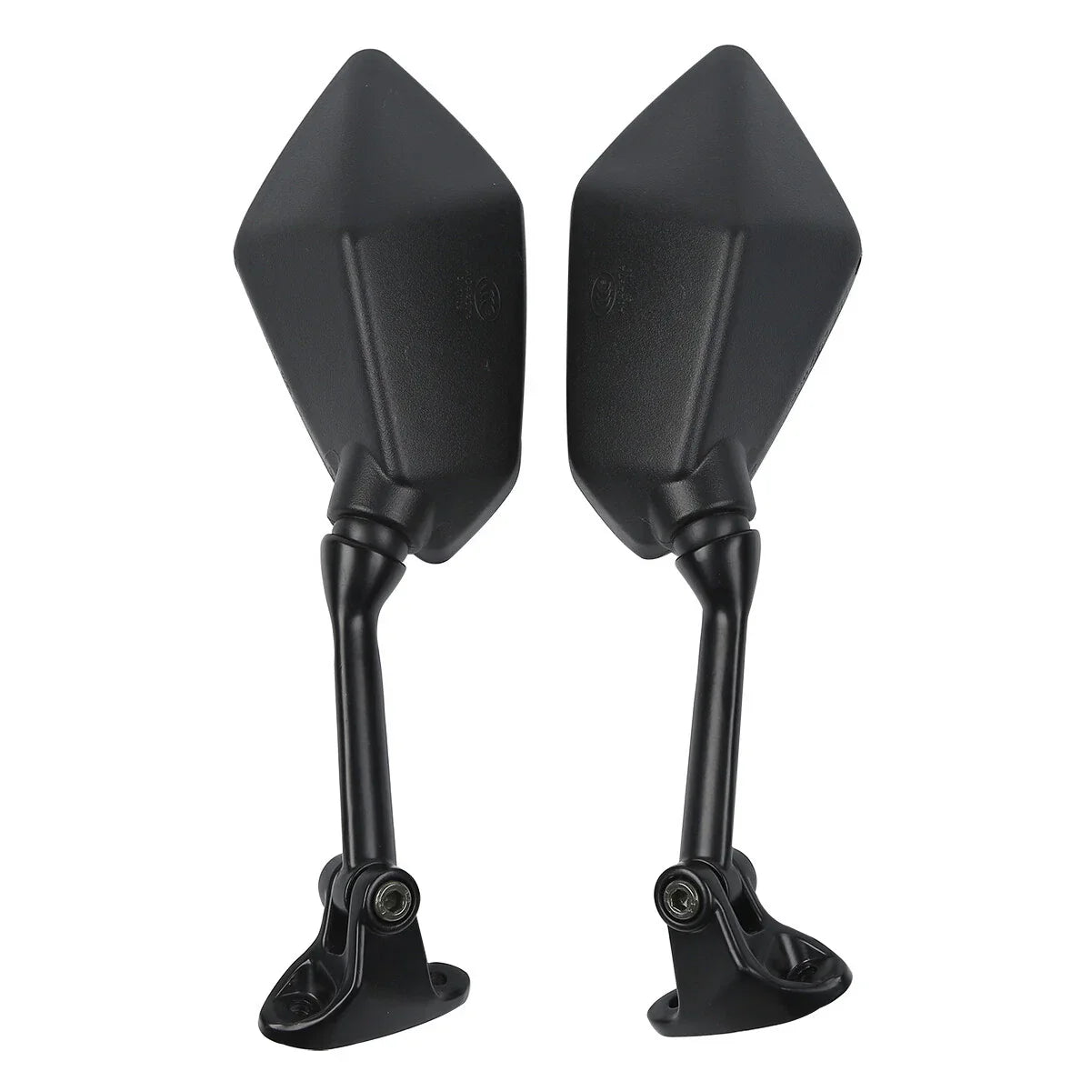 Black Rearview Mirrors for Kawasaki Ninja ZX6R ZX-6R (2009-2012)