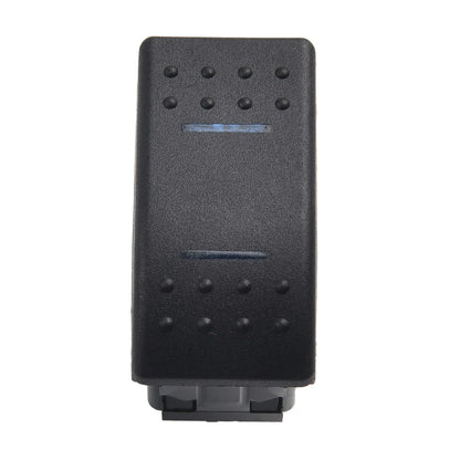 Momentary Rocker Switch 12V/20A 7Pin DPDT Blue LED Light Model