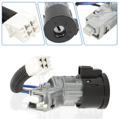 Ignition Lock w/ 2 Keys for Peugeot 107, Citroen C1, Toyota Aygo (2005-2014)