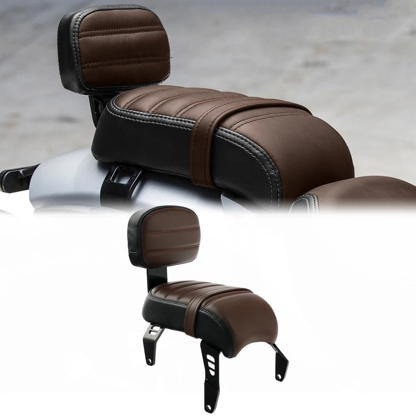 Rear Seat Backrest Bracket Pad for Indian Scout Bobber Twenty (2018-2023)