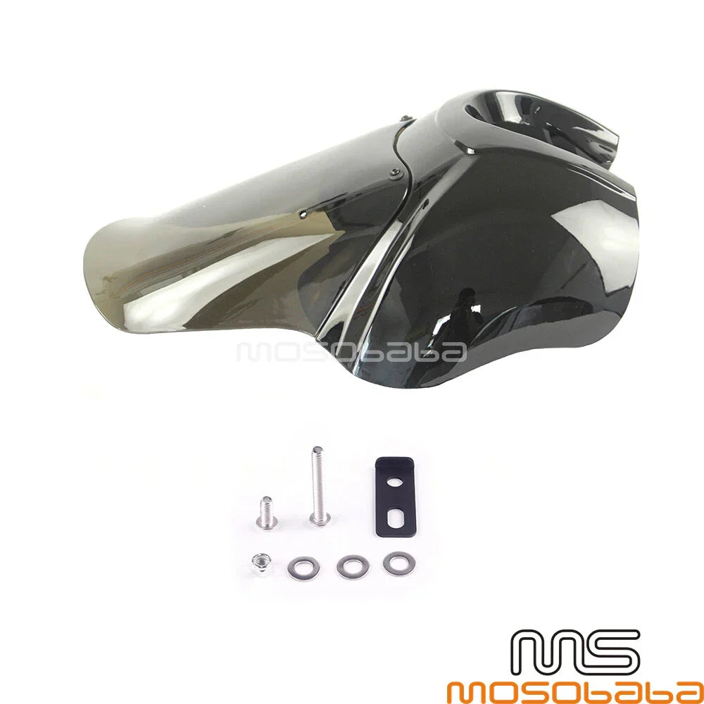 Smoke Headlight Fairing Windshield for Harley Softail StreetBob 18-23