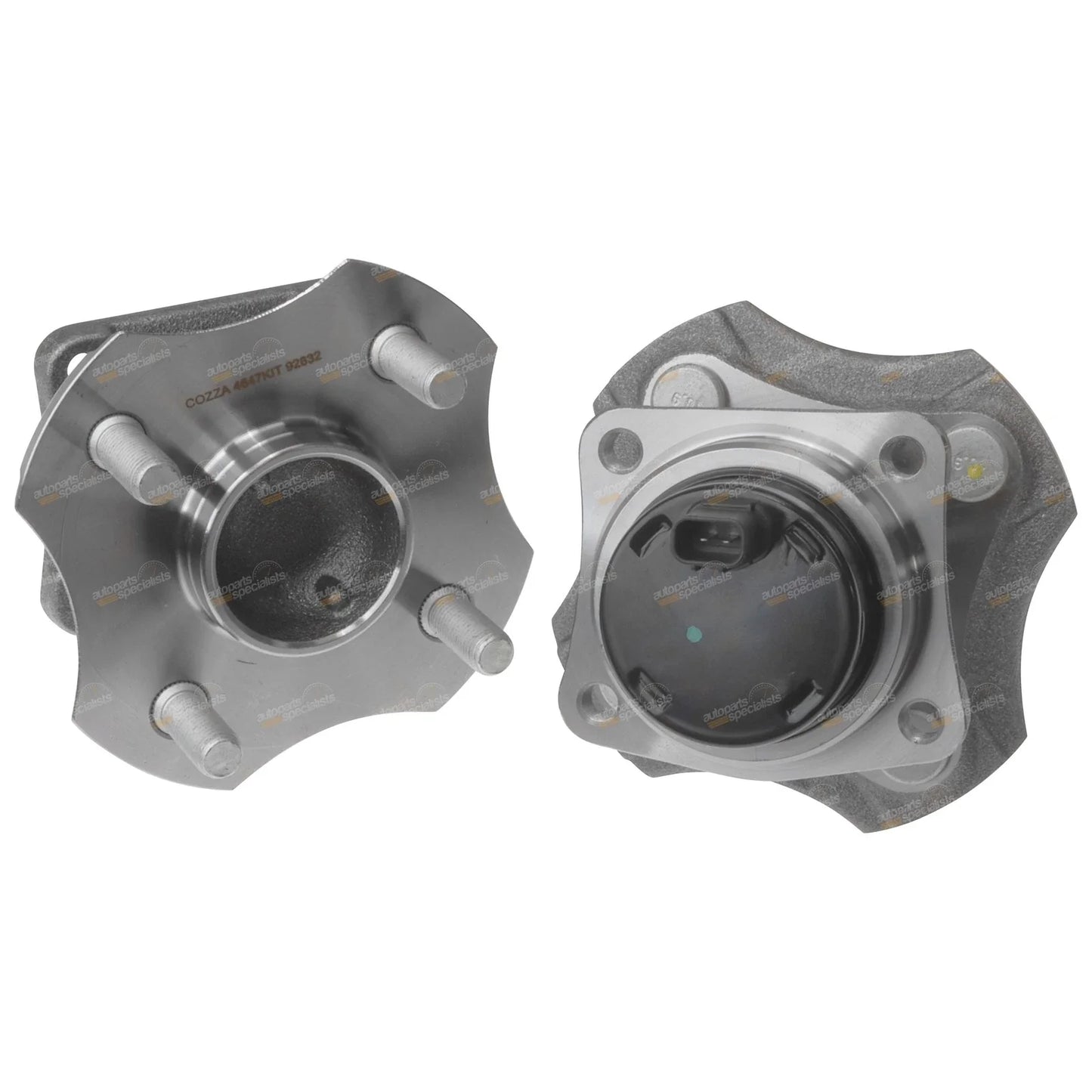2 x Rear Hub Wheel Bearing Kits for Toyota Corolla (2001–2007)