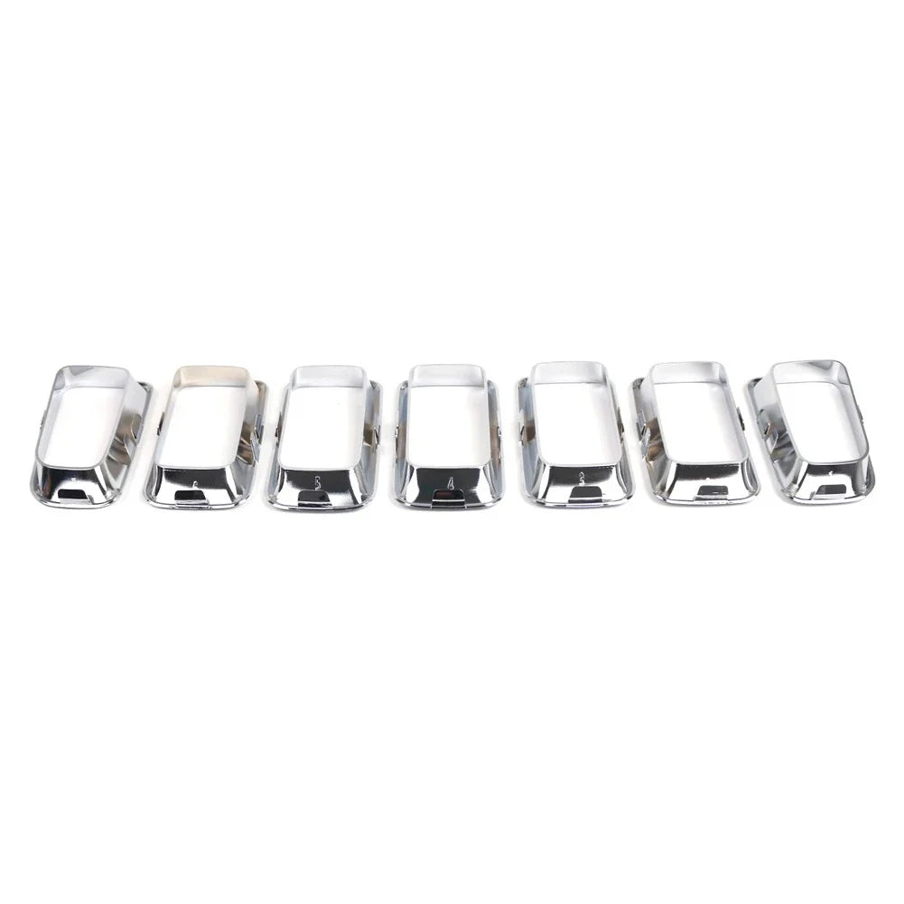 Grille Insert Cover Frame Molding Chrome for Jeep Compass (2011-2017)