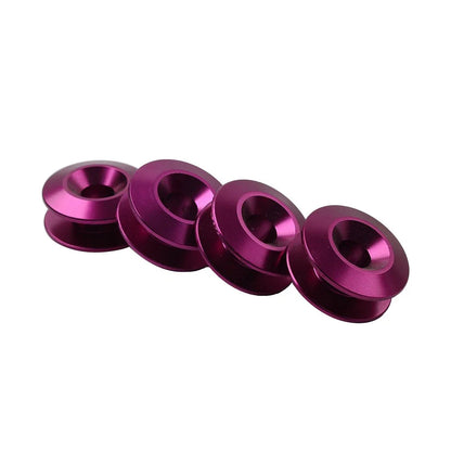 4PCS Purple Quick Release Bumper Holder Clips for Trunk Hatch Lid