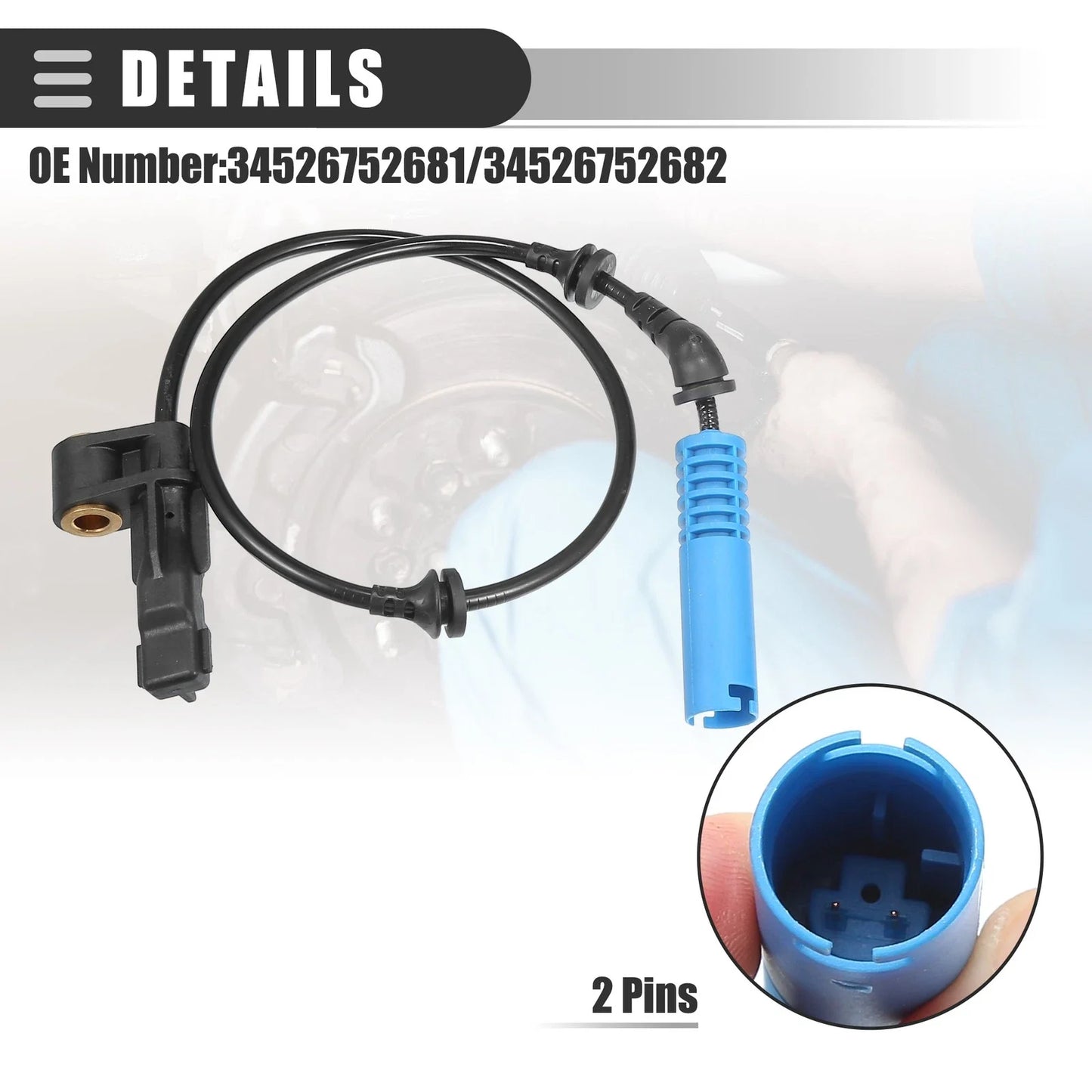 ABS Sensor Front Left/Right for BMW 320i
