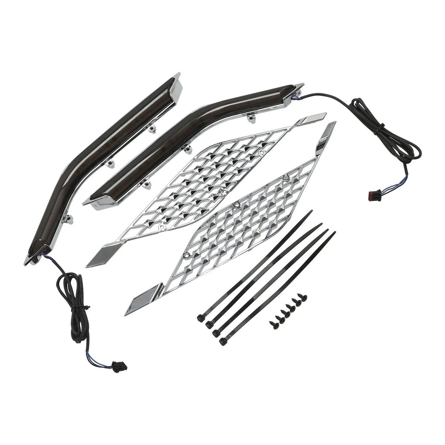 LED Radiator Grill Panel Lights for Honda Goldwing GL1800 Tour