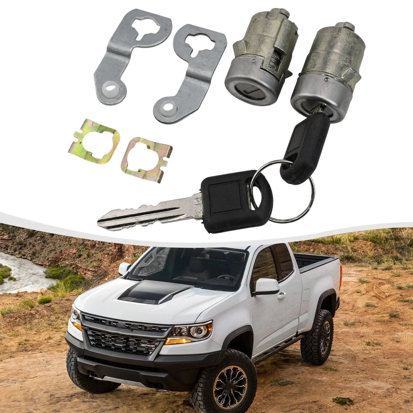 Door Lock Cylinder for Cadillac Chevrolet GMC Vehicles
