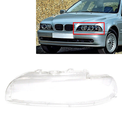 Transparent Headlight Lens Cover for BMW 5 Series E39 (2001-2003)