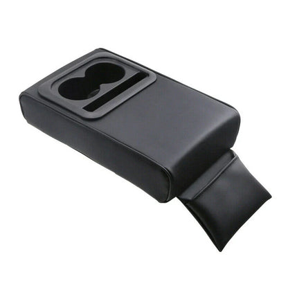 Arm Rest Cushion Pad for Car Center Console - PU Leather (Fits Various Models)