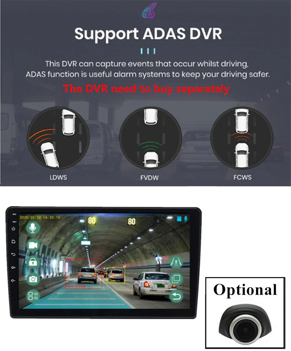 9" Car Android 13 Stereo Radio GPS Navigation for SAAB 9-3 (2007-2011)