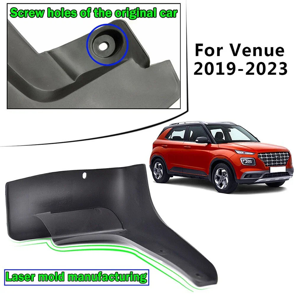 4Pcs Mud Guards for Hyundai Venue (2019–2023)