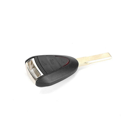 Black Key Case 3-Buttons for Porsche 911 997 987