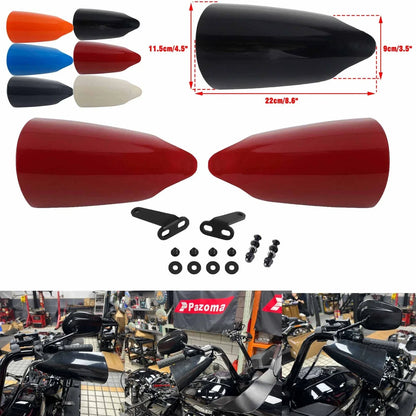 Durable Ultralight Bagger Hand Guards for Harley Touring FLHXSE FLHX (2014-2023)