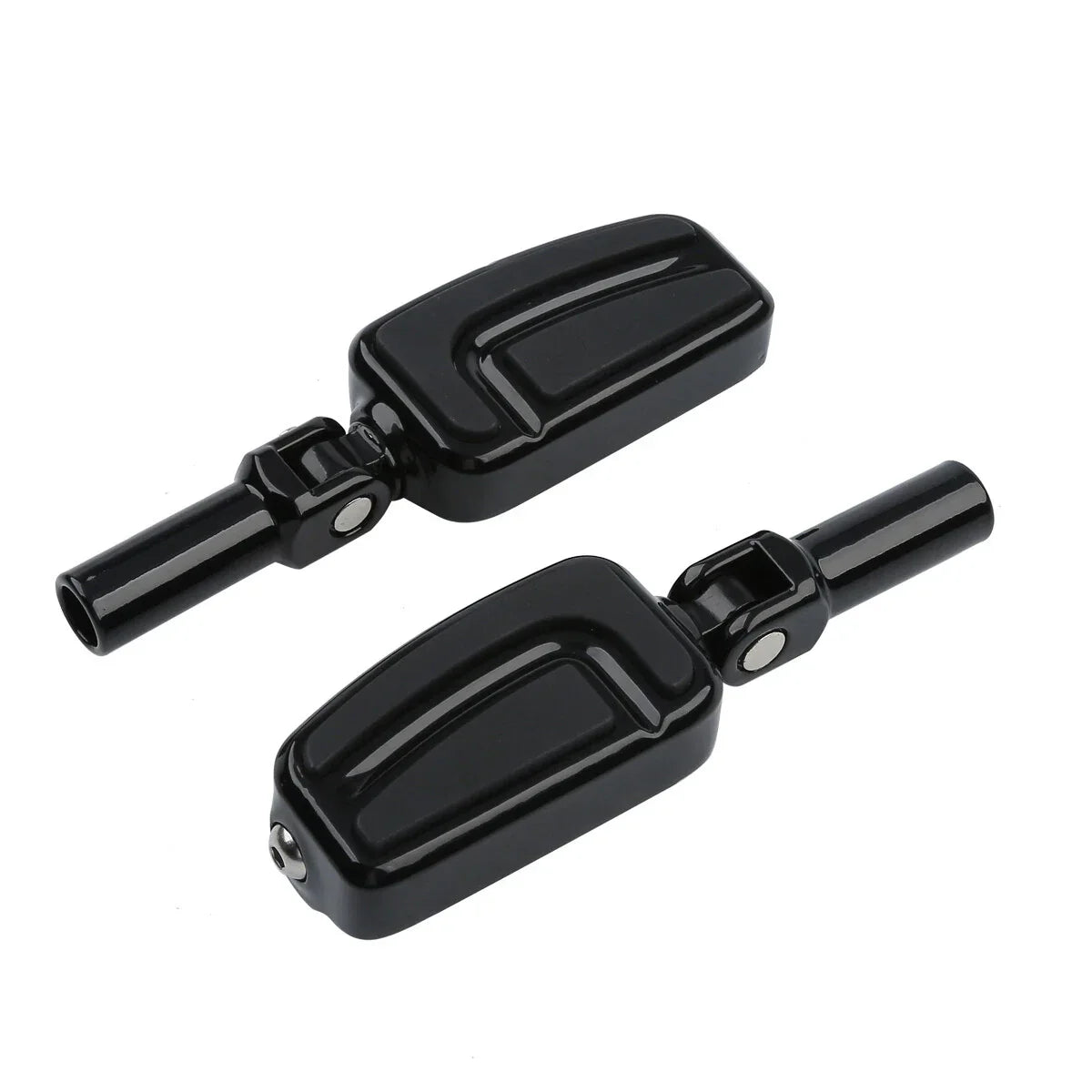 Rear Footpegs Mount for Harley Softail Slim FLSS (2012-2017) Black