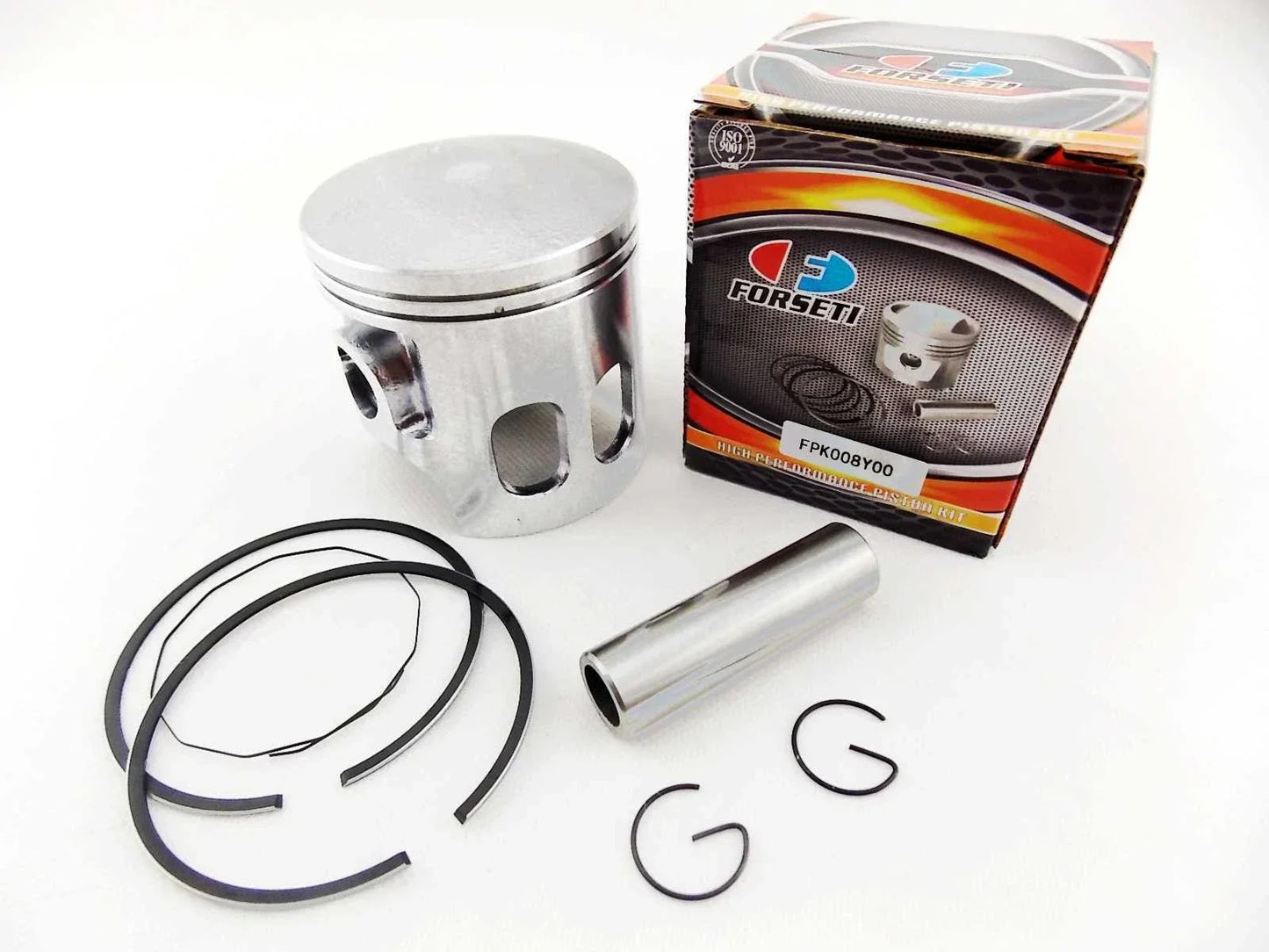 STD Piston Kit 66mm with Rings & Pin Clips for YAMAHA AG175 (1974-1979)