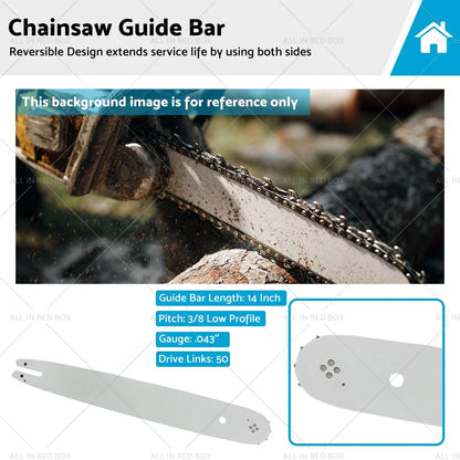 14'' Chainsaw Bar for Stihl MS180 MS181 MS181C MS191 (2004-2023)