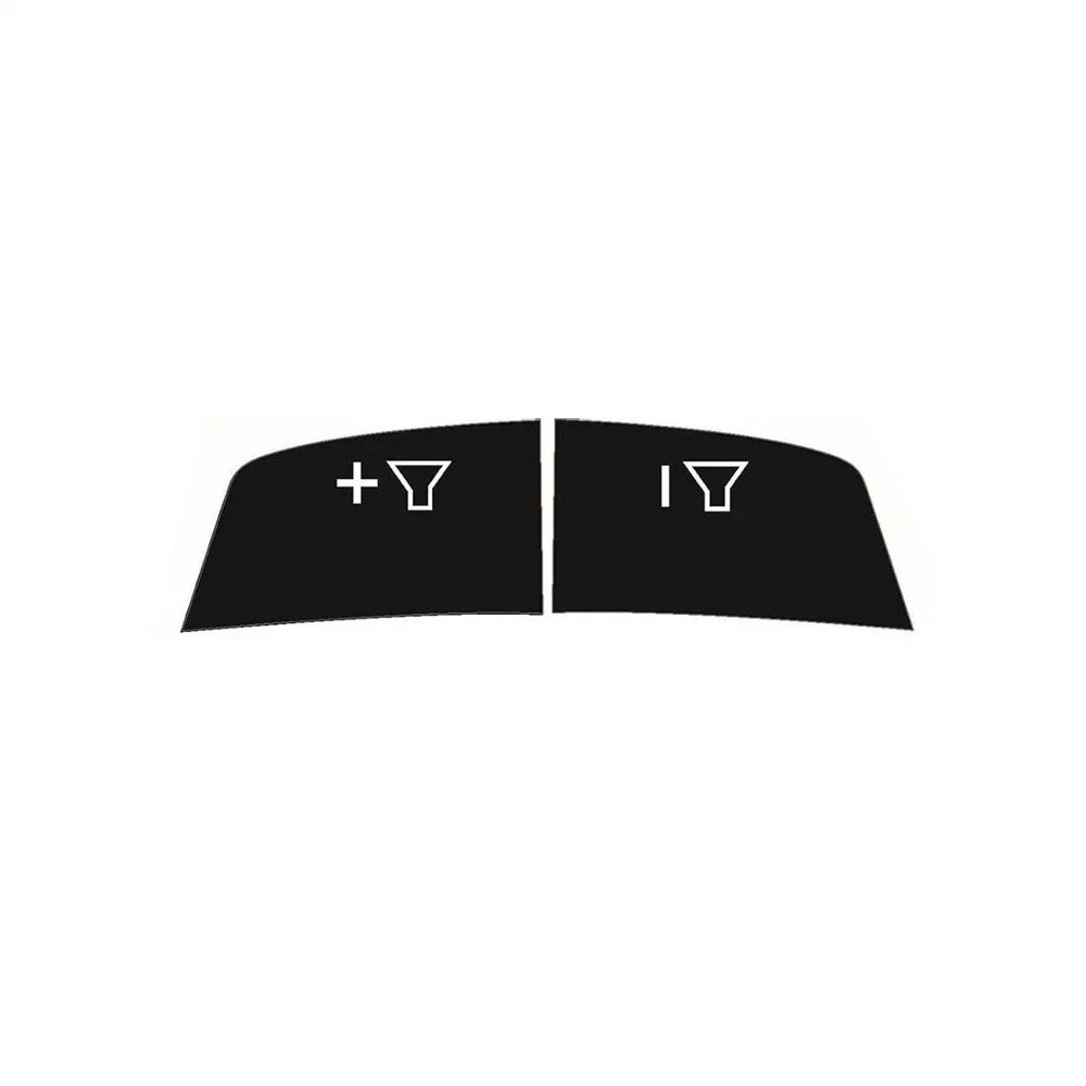 Steering Wheel Navigation Radio Button Sticker Decal for Chevy Silverado 1500