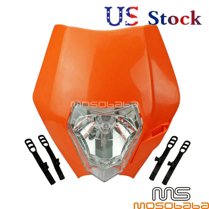 Headlight for Honda CRF 80 125 150 230 Dirt Bike Lamp (2004-2016)