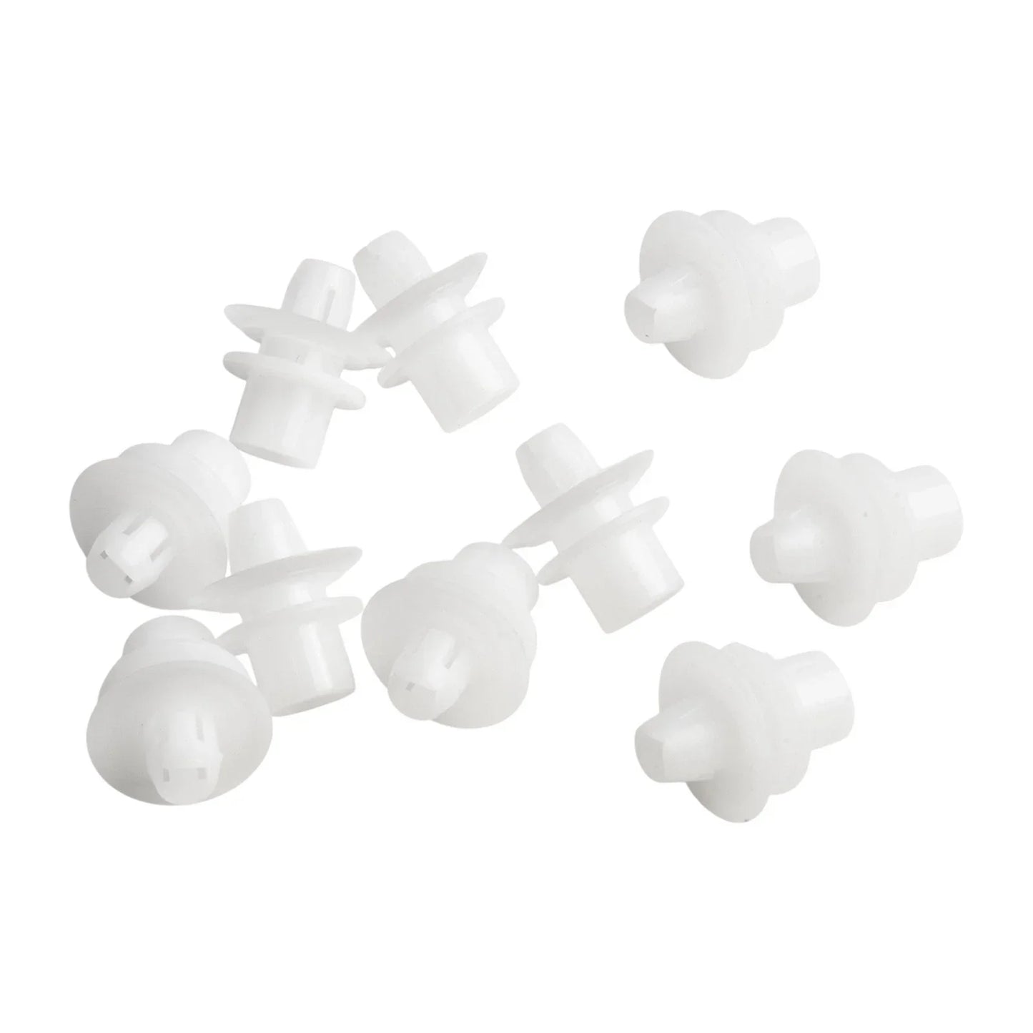 10 x Rear Bumper Mudguard Clips for Smart Fortwo (1998–2014)