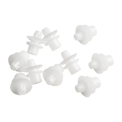 10 x Rear Bumper Mudguard Clips for Smart Fortwo (1998–2014)